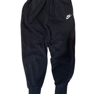 Nike Big Kids YM Black Sweatpants